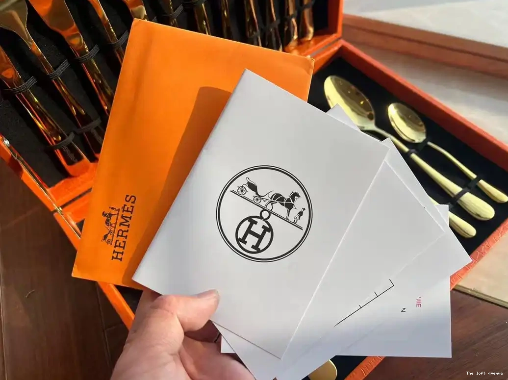 CUTLERY HERMES SET CUSTOM 0627
